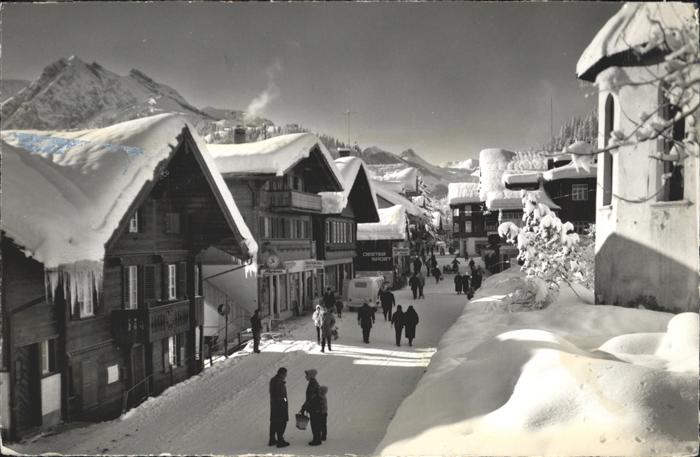 Adelboden Frutigen BE Dorfstrasse