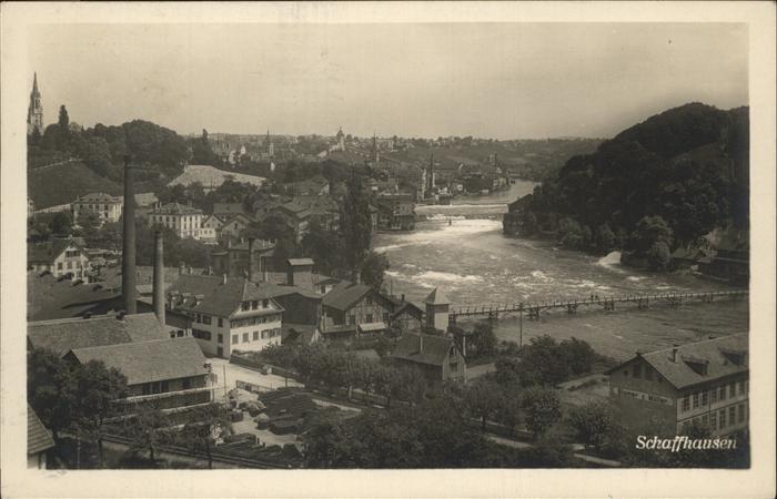 Schaffhausen SH Bruecke