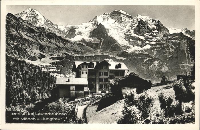 Isenfluh Moench Jungfrau