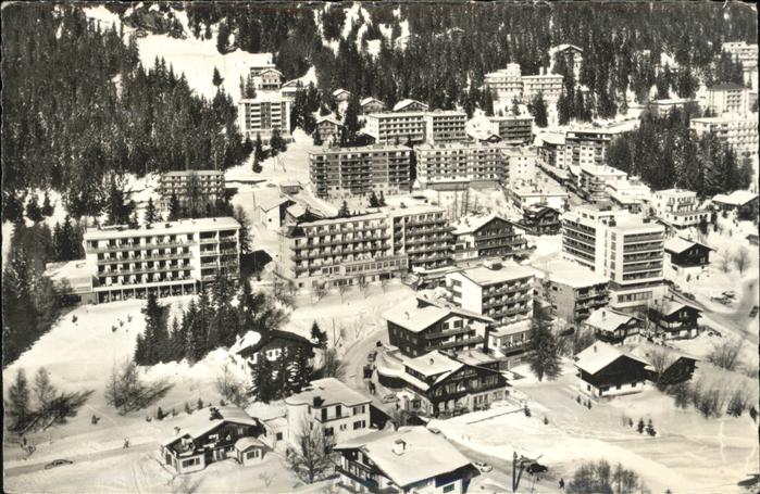 Crans-sur-Sierre Fliegeraufnahme