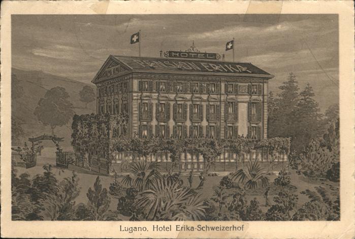 Lugano TI Hotel Erika Schweizerhof