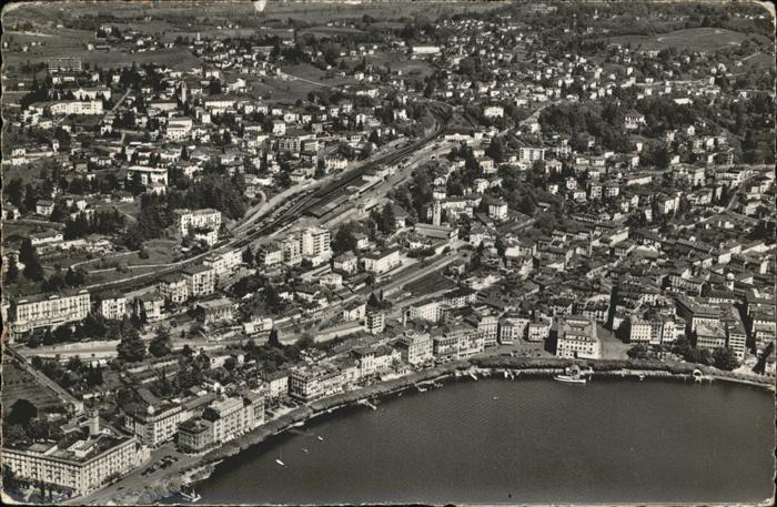 Lugano TI Fliegeraufnahme