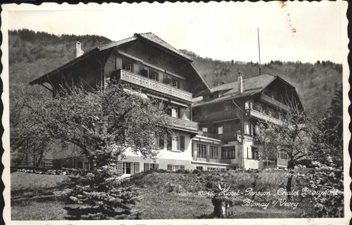 Blonay Hotel Pension Calet Beaumont