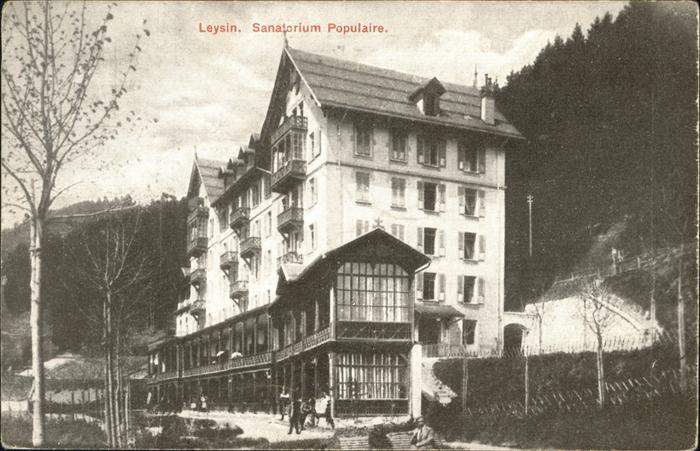 Leysin Sanatorium Populaire