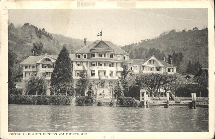 Gunten Hotel Hirschen