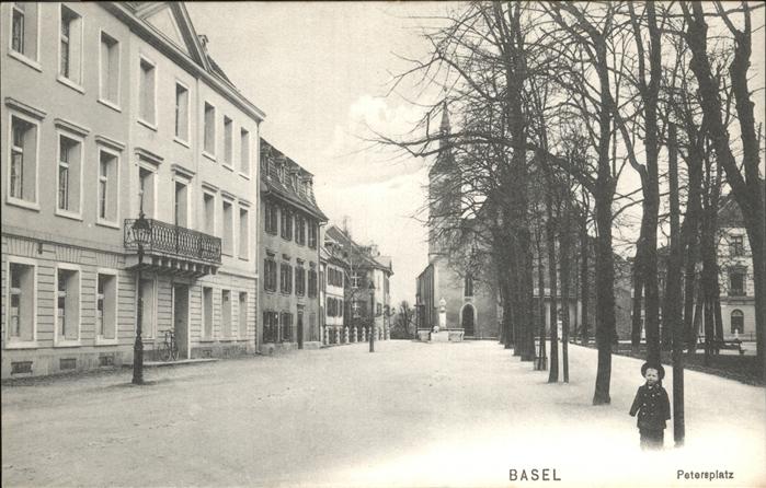 Basel BS Petersplatz Kind