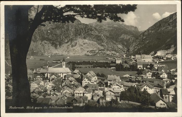 Andermatt Schoellenenschlucht