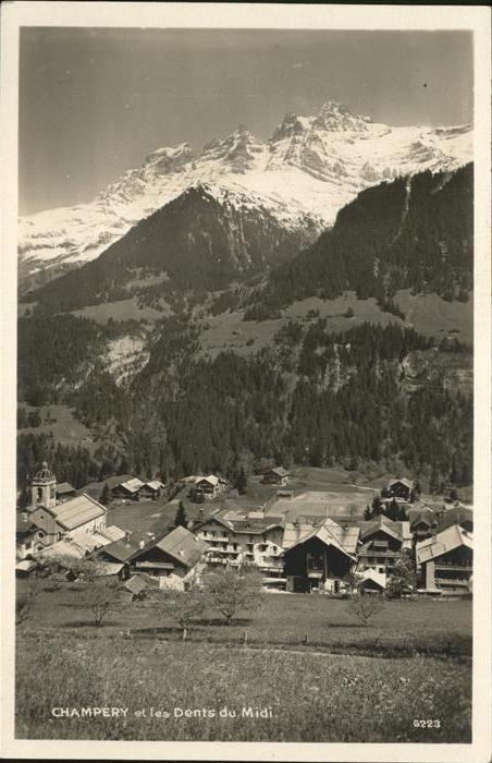Champery Dents du Midi