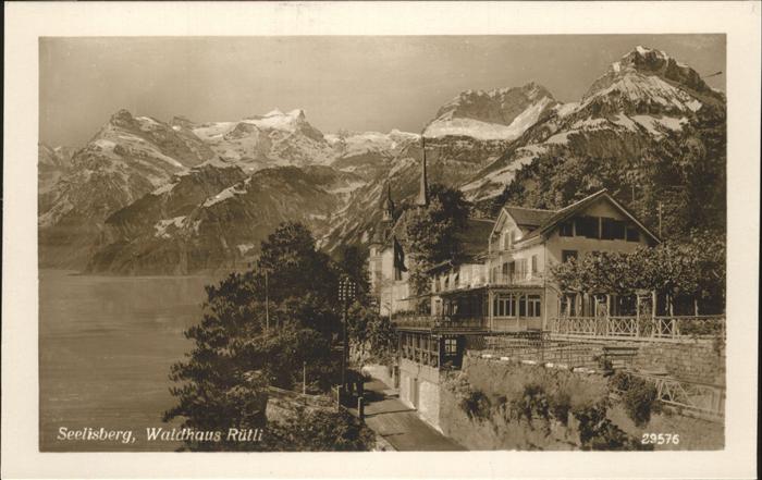 Seelisberg UR Waldhaus Ruetli