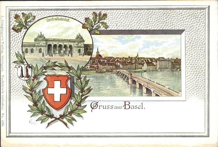 Basel BS Centralbahnhof Bruecke