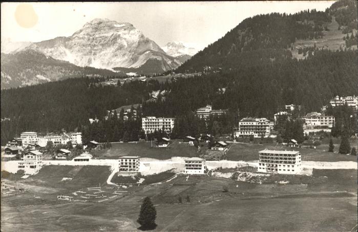 Crans-sur-Sierre Fliegeraufnahme