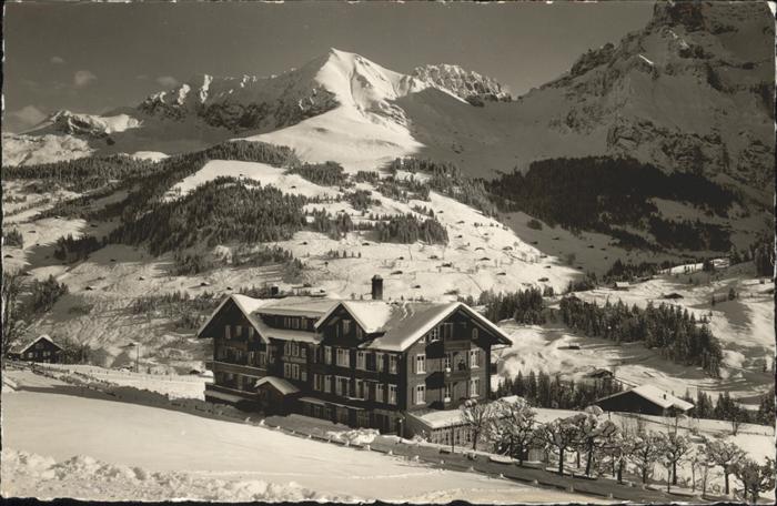 Adelboden Frutigen BE Hotel Pension Alpenruhe