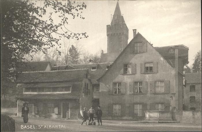 Basel BS St Albantal Brunnen