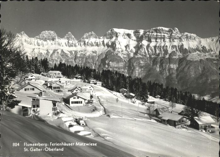 Flumserberg Bergheim Ferienhaeuser Maetzwiese