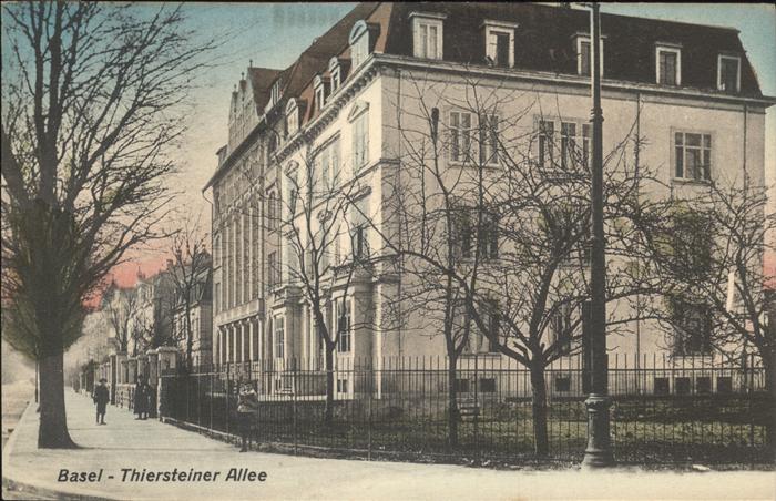 Basel BS Thiersteiner Allee