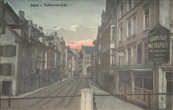 Basel BS Falknerstrasse Grand Cafe Metrpole