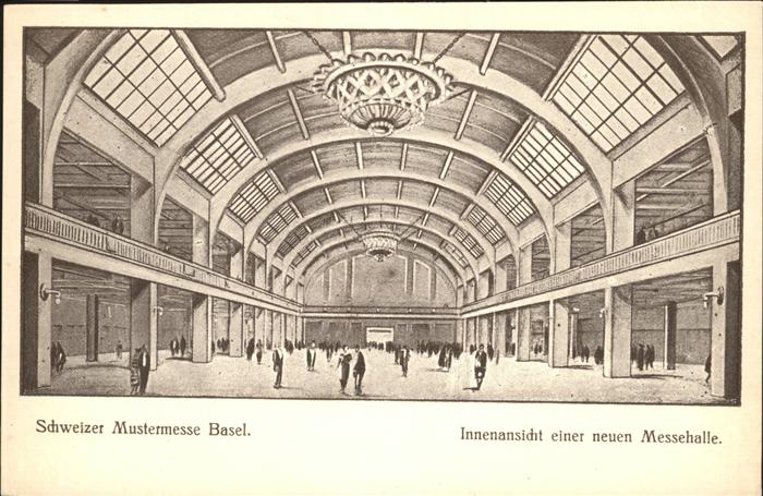 Basel BS Mustermesse Messehalle