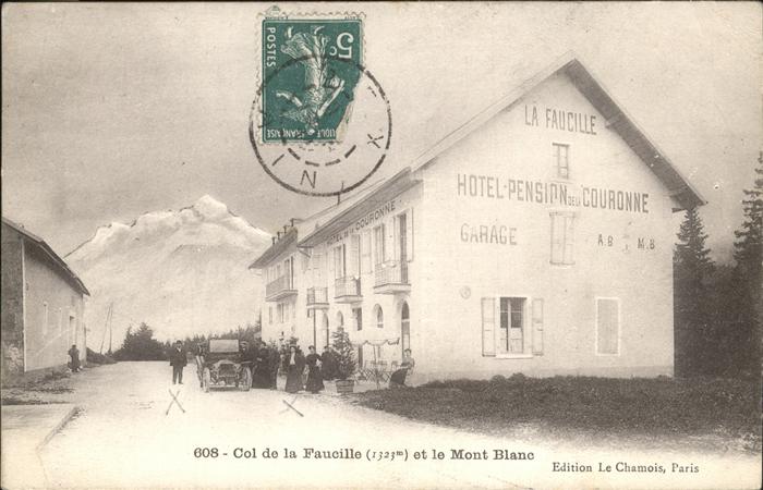 Mont-Blanc Col de la Faucille Hotel Pension Couron