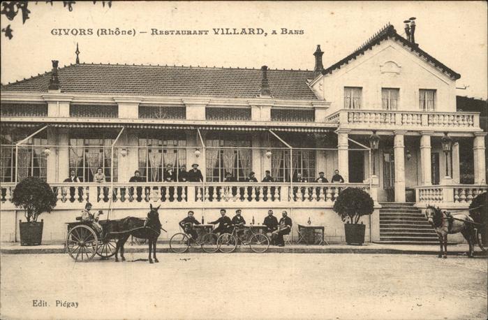 Givors Restaurant Villard Kutsche