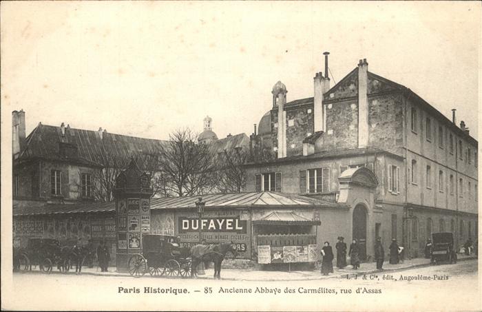 Paris Dufayel Kutsche