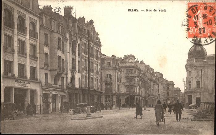 Reims Champagne Ardenne Rue de Vesle