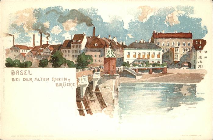 Basel BS Rheinbruecke