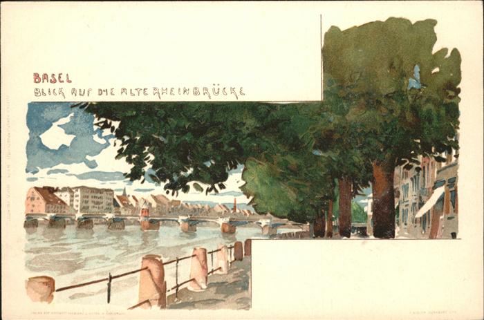 Basel BS Rheinbruecke