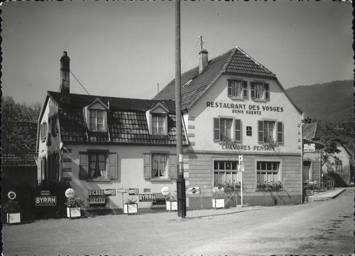 Jungholtz Restaurant des Vosges Chambres Pension