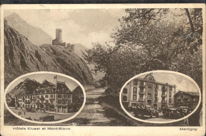 Martigny VS Hotel Kluser Mont Blanc