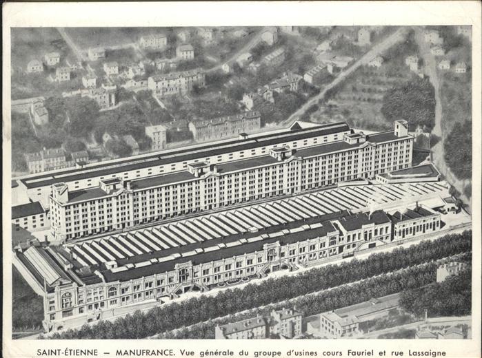 Saint-Etienne 42 Loire Fliegeraufnahme Manufrance