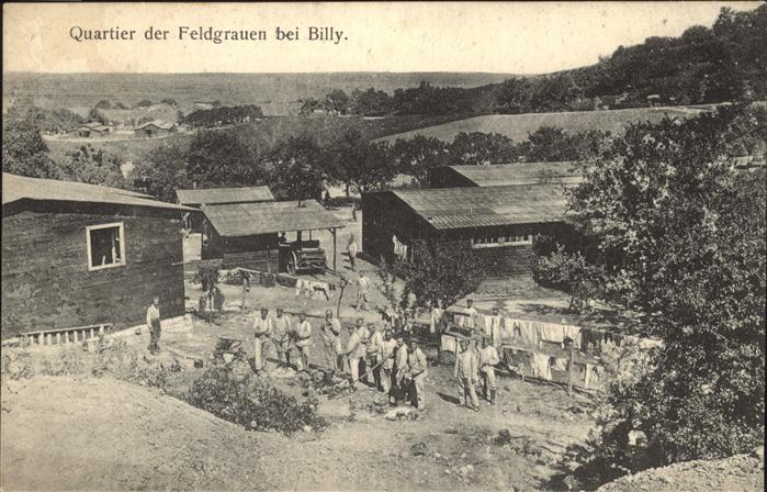 Billy 51-sous-Mangiennes Verdun Quartier Feldgrauen