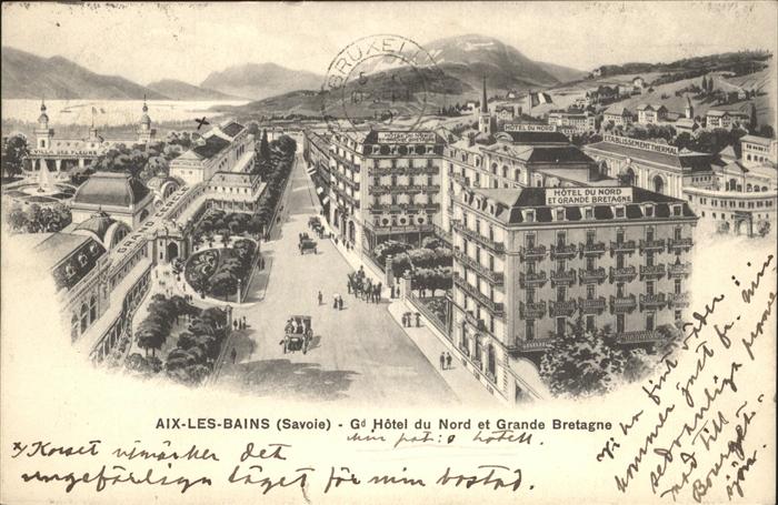 Aix-les-Bains Hotel Grande Bretagne Kutsche