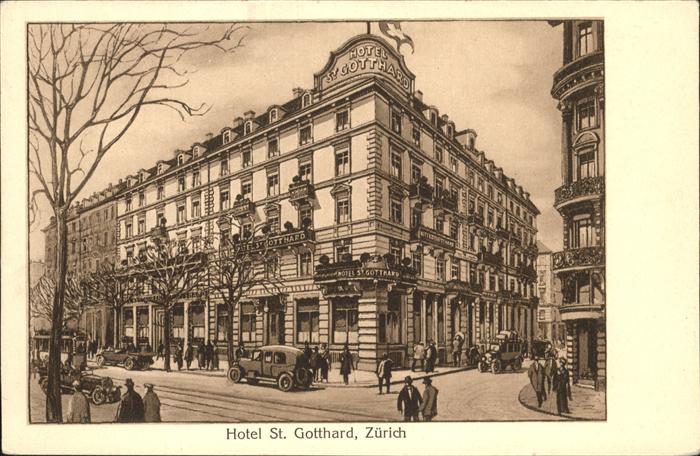 Zuerich Hotel St Gotthard