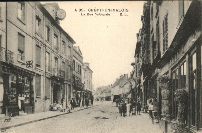 Crepy-en-Valois Rue Nationale