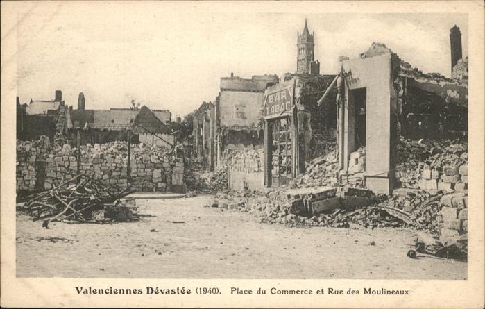 Valenciennes Place Commerce Rue Moulineaux