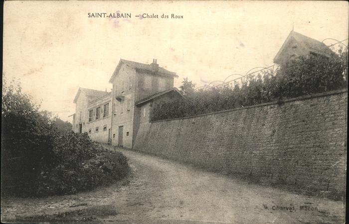 Saint-Alban Ain Chalet Roux
