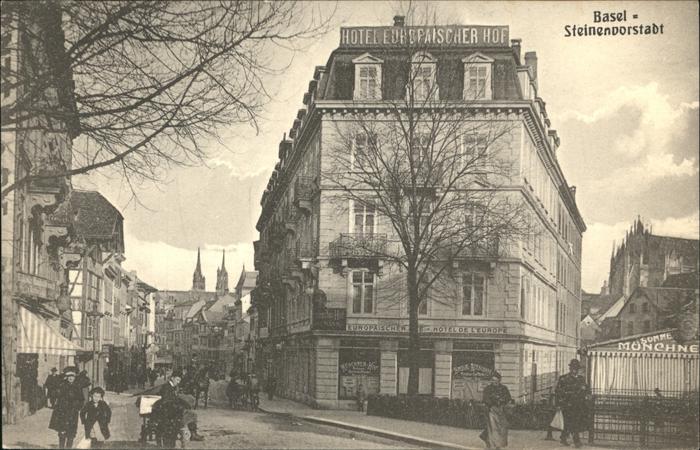 Basel BS Steinenvorstadt Hotel Europaeischerhof Kutsche
