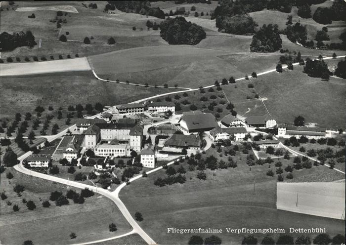 Herzogenbuchsee Fliegeraufnahme Verpflegungsheim Dettenbuehl