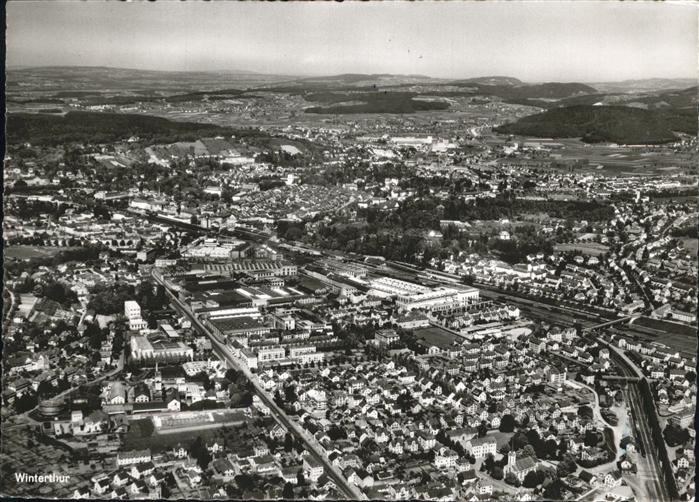 Winterthur Fliegeraufnahme