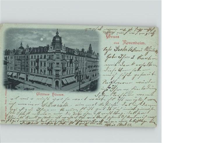 Rosenheim Bayern Gillitzer Häuser