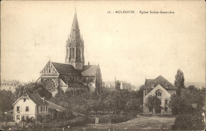 Mulhouse Muehlhausen Eglise Sainte Germaine