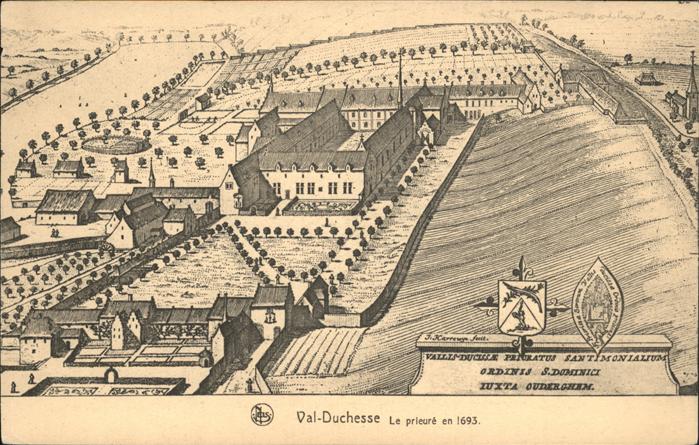 Val Duchesse Le prieure en 1693