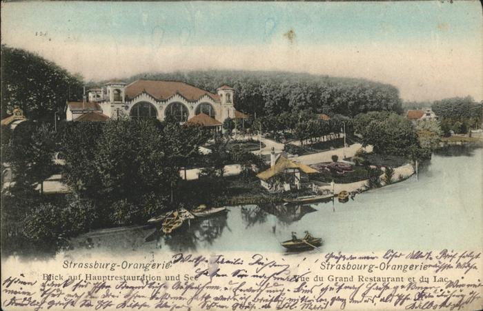 Strasbourg Alsace Orangerie