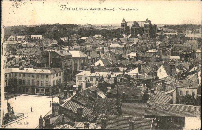 Chalons-en-Champagne Marne Vue generale