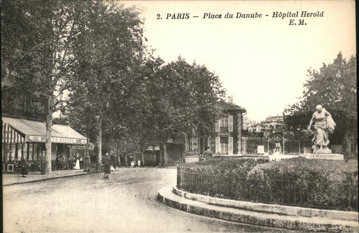 Paris Place du Danube
Hopital Herold