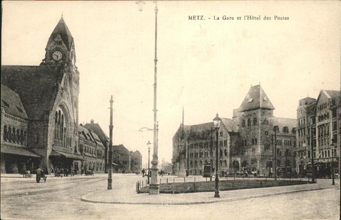 Metz  57 Moselle La Gare 
Hotel des Postes