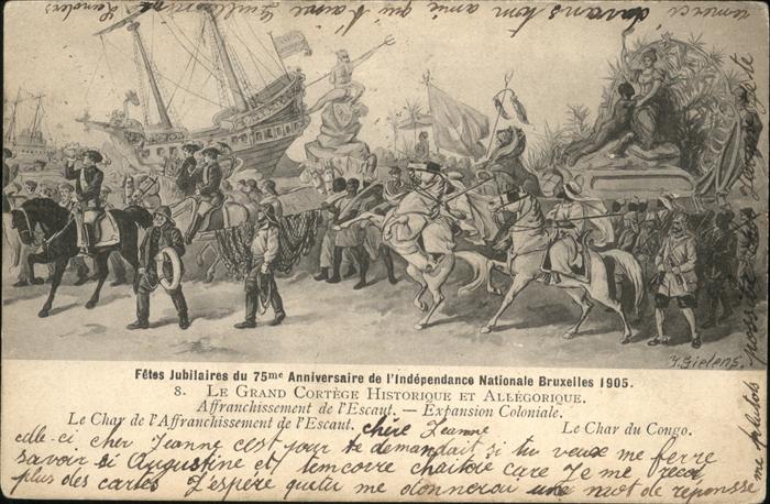 Bruxelles Bruessel Le Grand Cortège