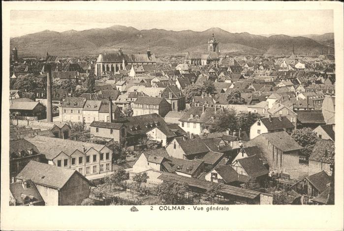 Colmar Haut Rhin Elsass Vue generale