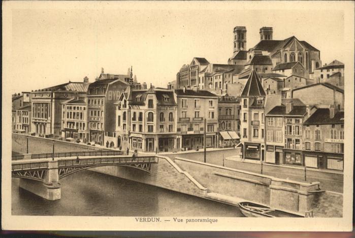 Verdun Meuse Vue panoramique