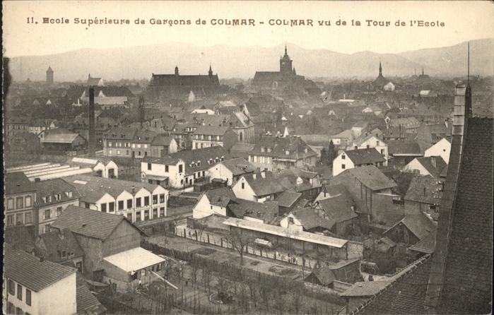 Colmar Haut Rhin Elsass Ecole superieure de Garcons
Vue de le